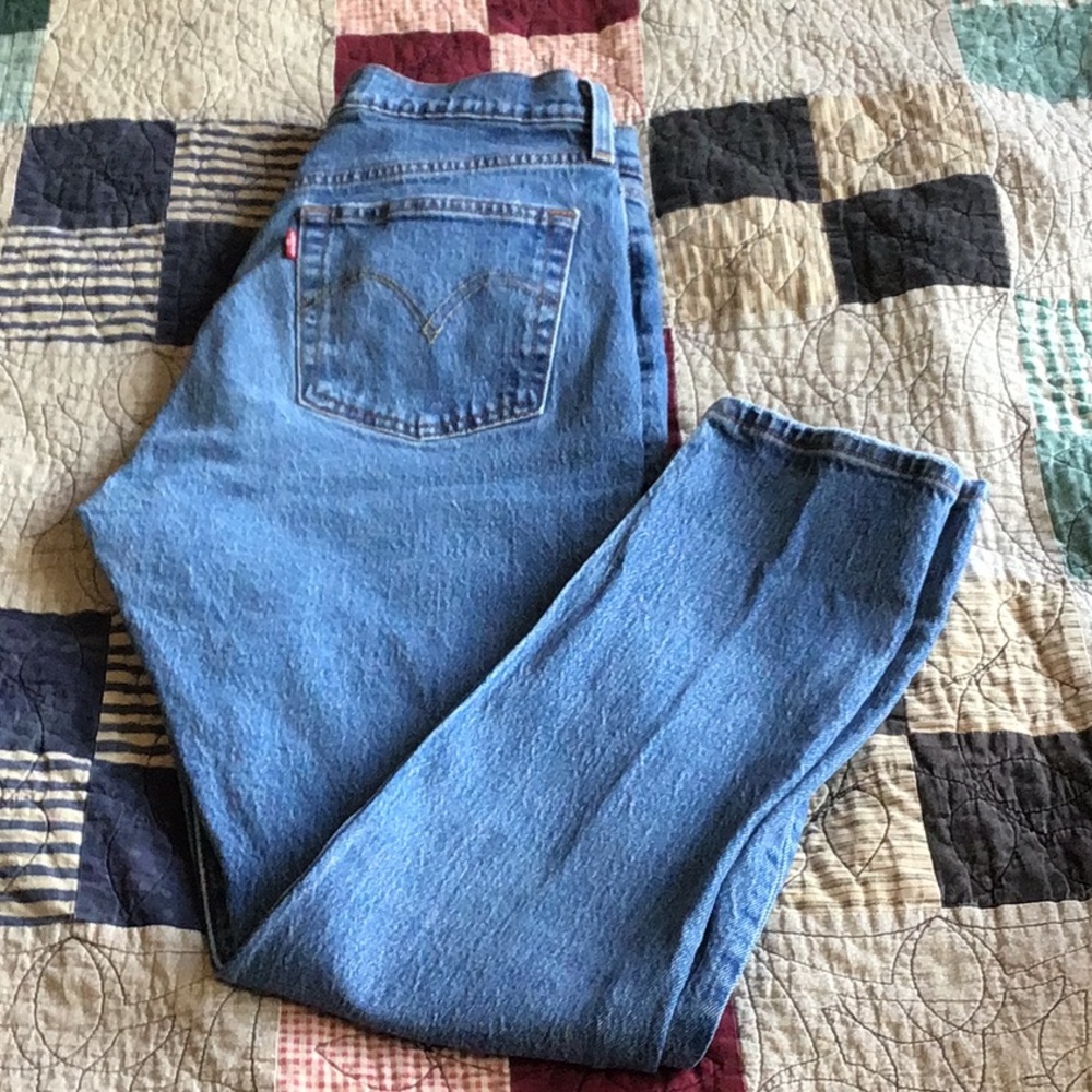 Levi's Blue Skinny Jeans Premium Denim